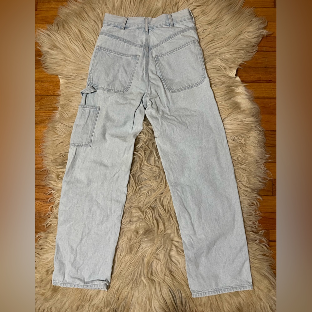 Jesse Kamm Japanese Denim Patchfront Handy size 4 left HTF - Picture 12 of 13